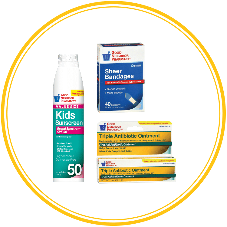 Good Neighbor Pharmacy First Aid & Sun Care Products